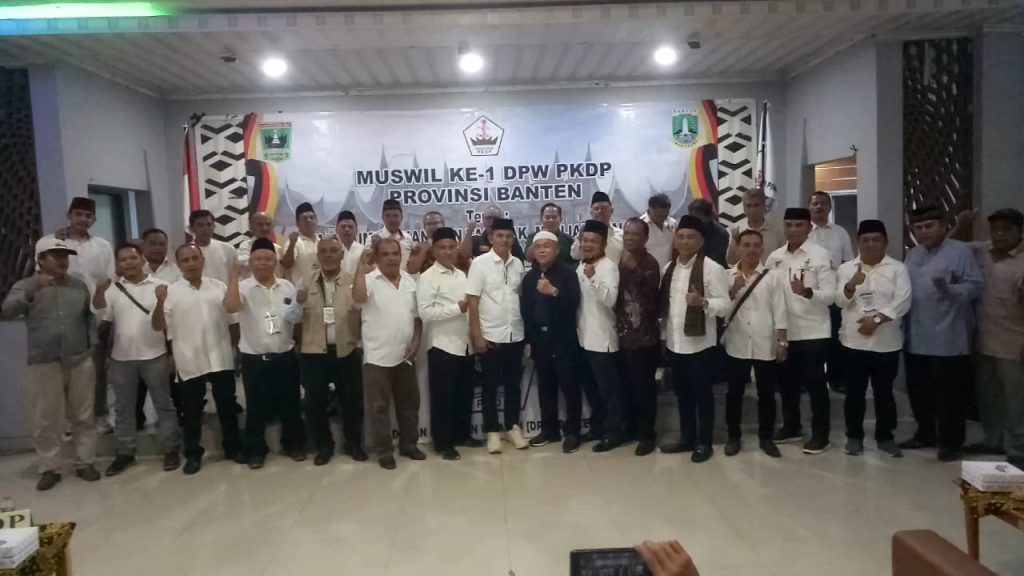 PKDP DPW Banten Gelar Muswil Ke – 1, Rizal Chaniago Tepilih Sebagai Ketua